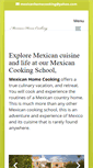 Mobile Screenshot of mexicanhomecooking.com